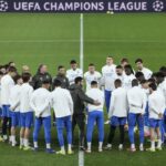 David Alaba na treningu Real Madrida