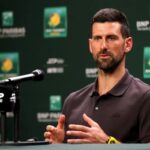 Novak Đoković na konferenciji za medije