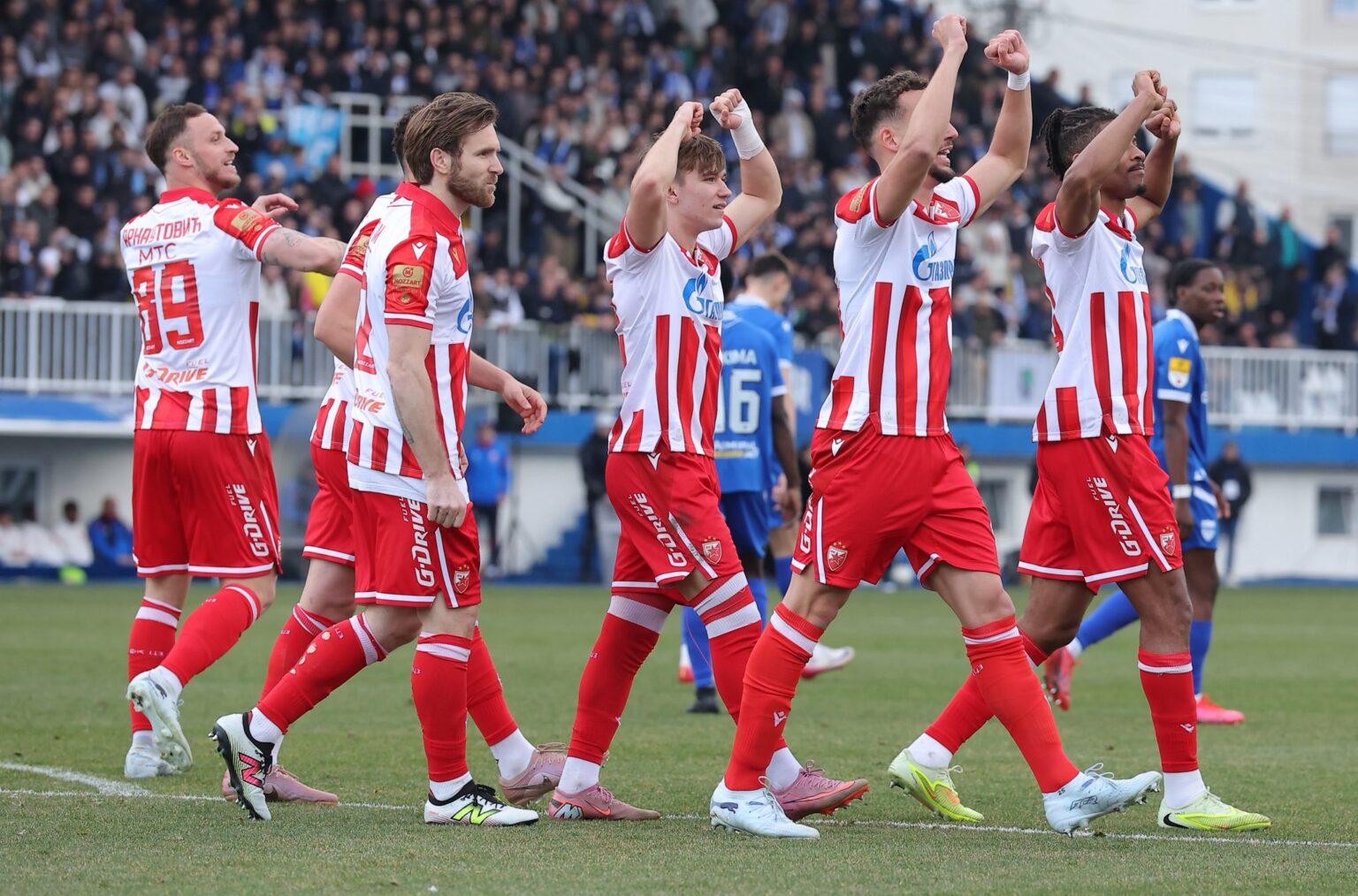 Fudbaleri Crvene zvezde