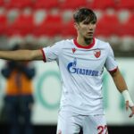 Vasilije Kostov u dresu Crvene zvezde
