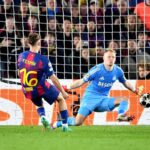 Igrači Barcelone slave gol protiv Newcastlea